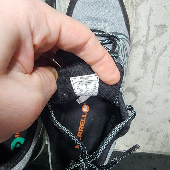 Merrell Capra Rise Hiking Shoe, size 8.5, grey - Picture 4 of 5